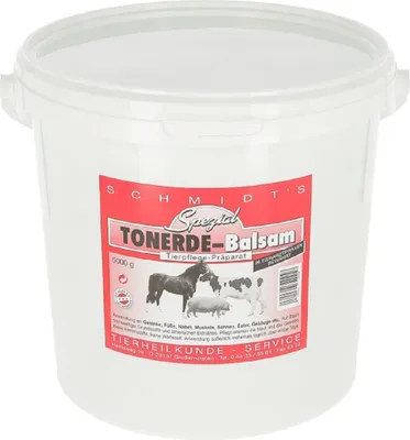 Produktbild von Spezial-Tonerde-Balsam 5 kg Gelenke Füße, Nabel, Muskeln, Sehnen, Euter, Gesäuge