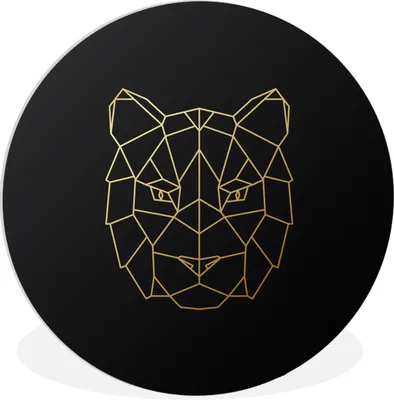 Produktbild von MuchoWow® - Schlafzimmer - Bilder - Der Kreis - Kunst für die Wohnung - Plastik - Kunstdruck - Wandbild