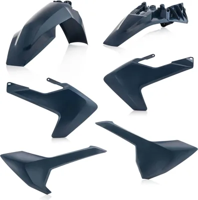 Imagen del producto de Kit de carenado ACERBIS, 6 piezas, color azul