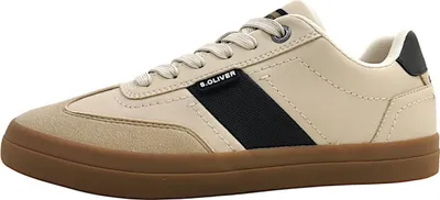 Produktbild von s.Oliver Herrenschuhe sportlicher Schnürer Beige Freizeit, Schuhgröße:45 EU
