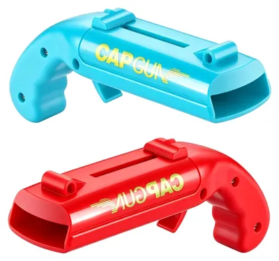 Produktbild von Flaschenöffner Pistole - Mechanischer Kapselheber - Bar Zubehör für Zuhause und Partys - 2 Stück