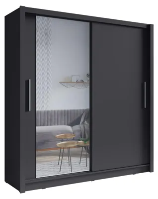 Produktbild von raumhirsch KLEIDERSCHRANK Graphit 204/214/62