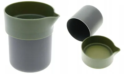 Produktbild von ROYALVKB Küchenbehälter mit Messbecher und Trichter, 0.6L