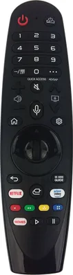 Produktbild von azurano Fernbedienung Magic Remote AN-MR20GA, AKB75855501 für 2020 LG Smart TV mit Sprachsteuerung, Mausfunktion, Direktasten für Netflix, Amazon Video & Rakuten-TV (Movies)