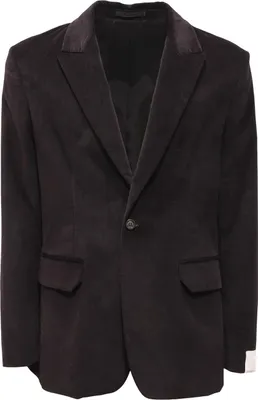 Produktbild von 9894Au Giacca Velluto Uomo Paolo Pecora Man Velvet Jacket Black