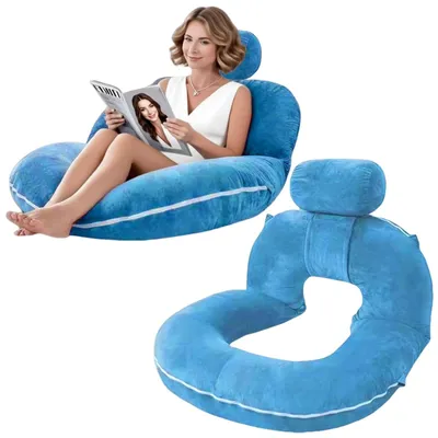 Zdjęcie produktu dla Ergonomiczna poduszka do czytania, idealna do łóżka i sofy