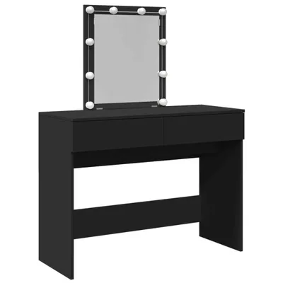 Immagine prodotto di Toeletta con LED Nero 100x40x130 cm
