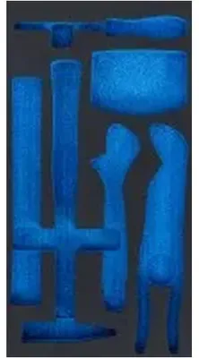 Image de Insert pour Art. 2002 - 40,8 x 3,8 x 56,7 cm - Compatible Art. 2002-9 - Accessoire de Remplacement Pratique - D-Work