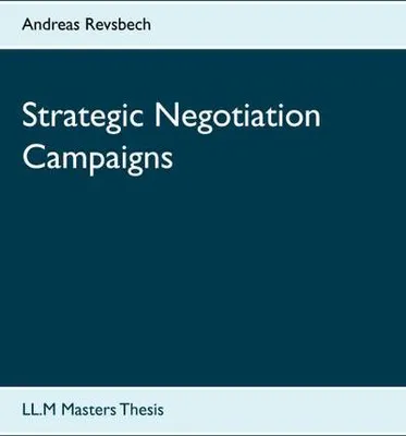 Produktbild von Strategic Negotiation Campaigns