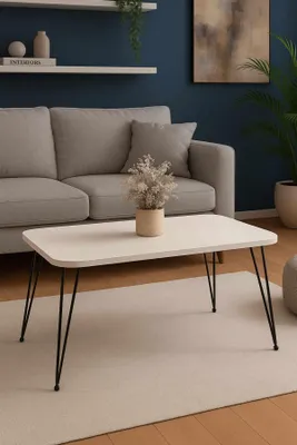 Image de Skye Decor, Table gigognes de haute qualité (3 pièces) - Chêne saphir, 100% mélaminé, 90 cm