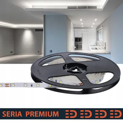 Zdjęcie produktu dla Listwa LED Prescot, światło zimne, 24V, 5 metrów, 60 diod LED na metr