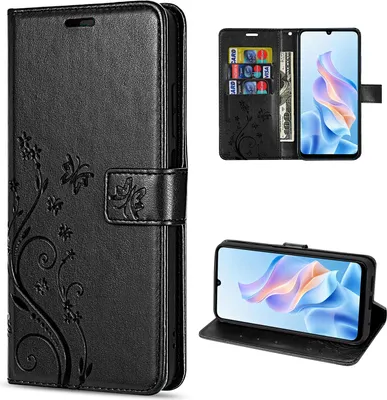 Produktbild von Hülle für ZTE Blade A76 5G Handy Tasche Handyhülle Hülle Schutzhülle Klapphülle in Schwarz