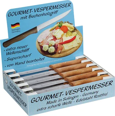 Image de Couteau à huîtres gourmet Zassenhaus, référence 58383 4006528058383