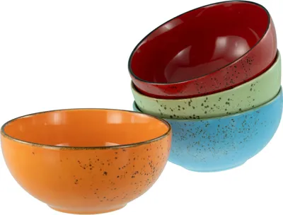 Obrázok produktu pre CreaTable, 22874, Nature Collection Mediterran, Miska Budha 4 tlg, Steinzeug