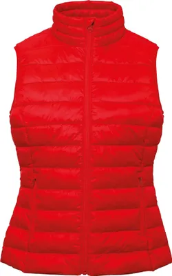 Immagine prodotto di 2786 Gilet trapuntato da donna RW6284 (2XL) (Rosso)