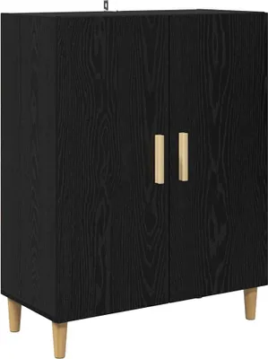 Zdjęcie produktu dla Bufet Czarny Dąb 70 x 34 x 90 cm Materiał drewnopochodny