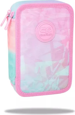 Zdjęcie produktu dla PATIO Piórnik szkolny Coolpack Jumper Tie Dye - podwójny, z wyposażeniem