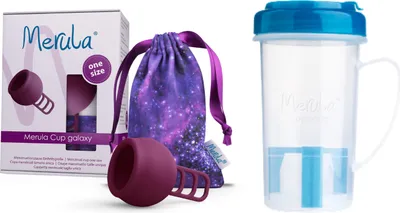 Produktbild von Merula Cup Menstruationstasse + Cupscup - 9 Farben