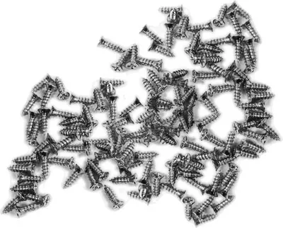Produktbild von Set mit 300 Minischrauben (2,0x8 mm, versenkt, silberfarben)
