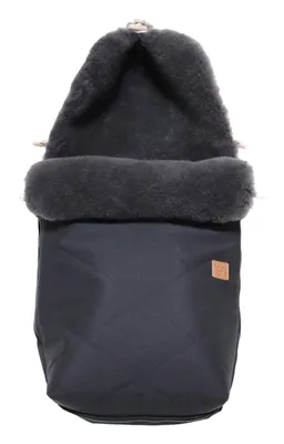 Produktbild von Kaiser, 6540725 Lammfell Fußsack Natua Graphit, black