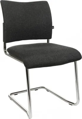 Produktbild von Topstar Besucherstühle Visit 20 NV390 G22 anthrazit Stoff, 2 St.