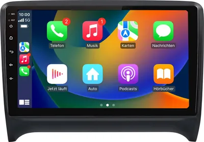 Obrázok produktu pre 9'' Android autorádio 64 GB pre Audi TT 8J 2006–2014 Carplay Android Auto navigácia Bluetooth