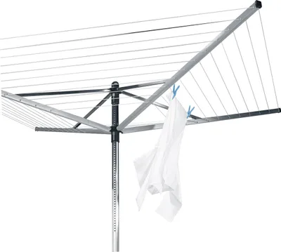 Produktbild von Brabantia 311000, Wäschespinne, Grau, 60 m, 4,5 cm, 1 Stück(e)