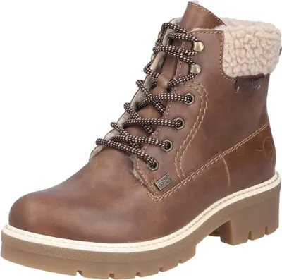 Produktbild von Rieker Schnürstiefel - Braun Kunstleder : 37 : Normal Größe: 37 Weite: Normal
