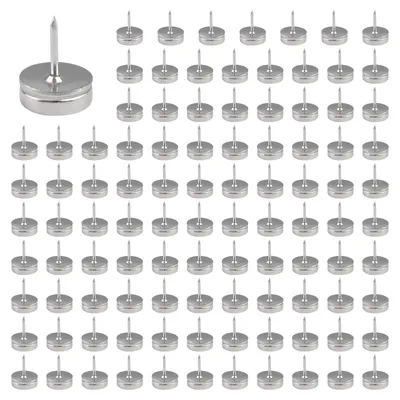 Produktbild von Magnetische Daumspikes - 100 Stück - Silber