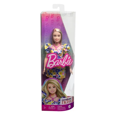 Produktbild von BEX Barbie Modepuppe Fashionistas Blumen Kleid - Barbiepuppe Down-Syndrom