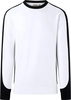 Immagine prodotto di HAKRO Felpa a contrasto MIKRALINAR® ECO 549, grigio/schwarz, XL