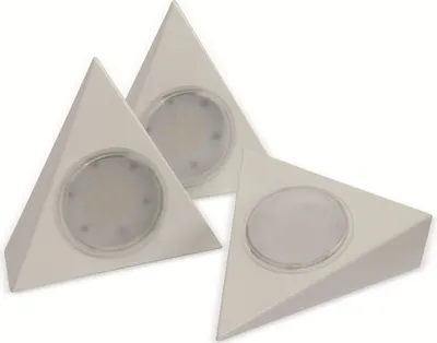 Produktbild von LED-Unterbauleuchte, StarLicht, Pinotage, 3x2,8 W, 3x156 lm, EEK: A, weiß