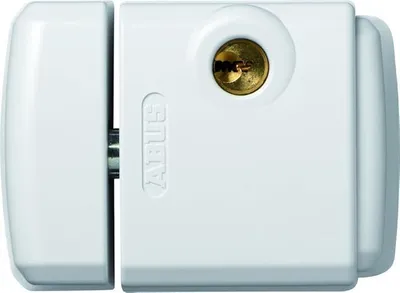 Produktbild von ABUS Fenster-Zusatzsicherung FTS3003 AL0125- Fensterschloss für nach innen öffnende Fenster, gleichschließend, 31735 - Weiß