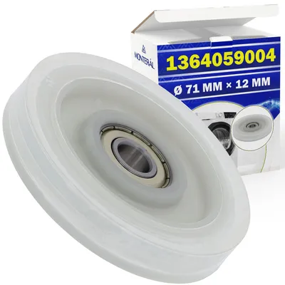 Trockner-Laufrolle Ø 71 mm x 12 mm, 1364059004, für Electrolux/AEG
