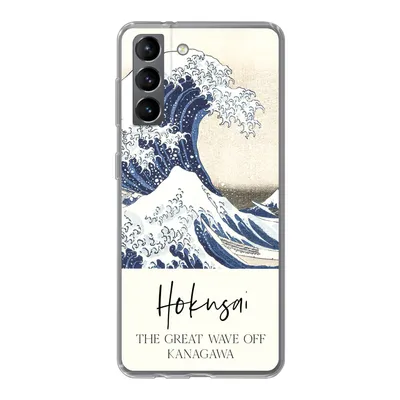 Produktbild von MuchoWow® Handyhülle Schutzhülle Hülle für Samsung Galaxy S21 Die große Welle von Kanagawa - Katsushika Hokusai Silikon Softcase Handy Hülle - Softcase