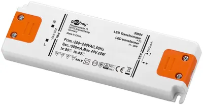 Produktbild von LED Konstantstrom-Trafo 500 mA / 20 W