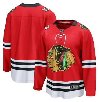 Immagine prodotto di Maglia da basket Fanatics NHL Home Breakaway dei Chicago Blackhawks, rossa - L