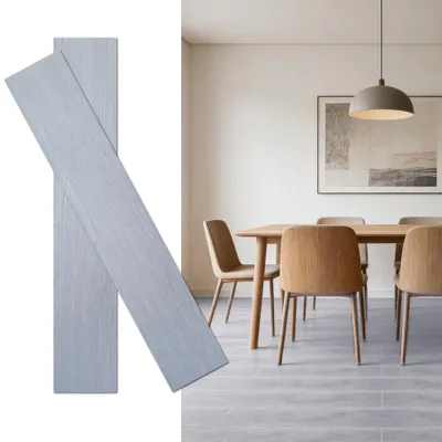 Produktbild von PVC Bodenbelag Selbstklebend Fliesen Vinylboden Holz-Optik, 36 Stück für ca. 5 m², Nachbildung-Dielen für Küche Wohnzimmer Balkon