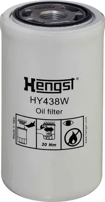 Imagen del producto de HENGST FILTER HY438W: Filtro de aceite para transmisión automática. Filtro de aceite para caja de cambios