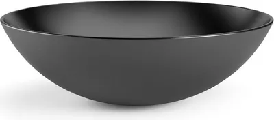 Produktbild von Lineabeta Handwaschbecken anthrazit rund 43cm Keramik matt Acquaio