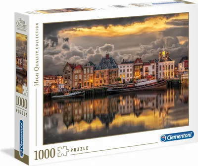 Produktbild von Clementoni Puzzle 39421 - Niederländische Traumwelt (1000 Teile)