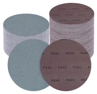 Produktbild von Schleifpapier Klett 225mm Keramik 240 Körnung 25 Stück für Exzenterschleifer