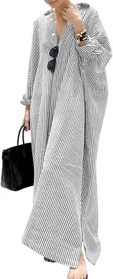 Maxikleid aus 100% Baumwolle, Hauptbild