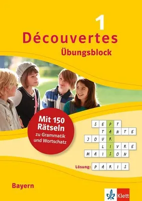Produktbild von Découvertes 1 Bayern (ab 2017) - Übungsblock zum Schulbuch