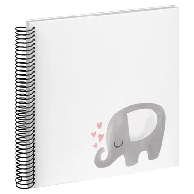 Produktbild von Walther, SA-133, Spiralalbum Elefant Hearting, 25X25 cm