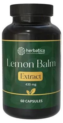 Obrázek produktu pro Meduňka lékařská extrakt 430 mg - 60 kapslí - Herbatica