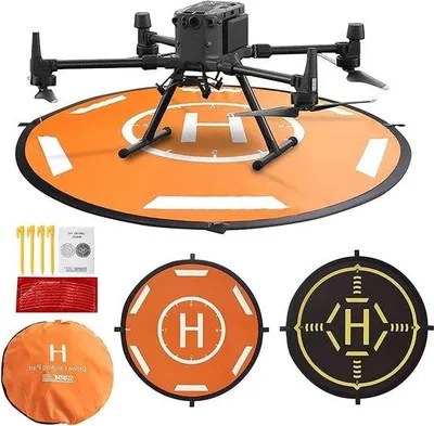 Obrázek produktu pro Vodotěsná přistávací plocha 55 cm, reflexní, oboustranná, pro RC drony