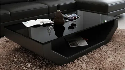 Image de Couchtisch Tisch Couchtische Glastisch Tische Designer Beistelltisch Leder