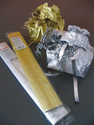 Produktbild von Krepppapier Alu 80g/qm 50cmx250cm soilber