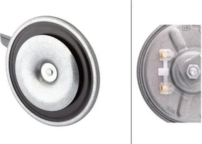 Produktbild von HELLA Horn - HEAVY DUTY HORN B36 - 12V - 116dB(A) - Frequenzbereich: 335Hz
